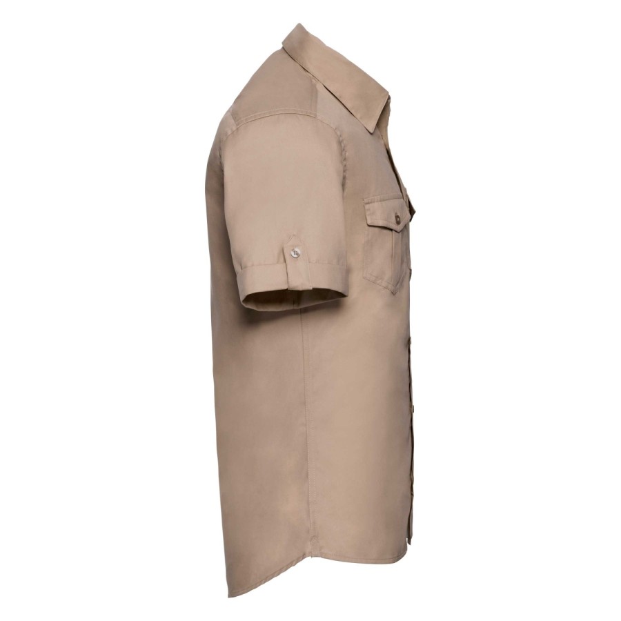 Men's Roll Slve Shirt SS