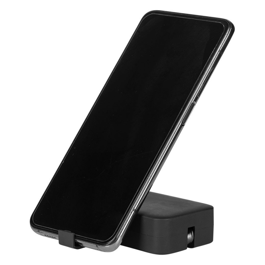GLOBAL, usb kabl 3 u 1 sa držačem za mobilne uređaje, crni
