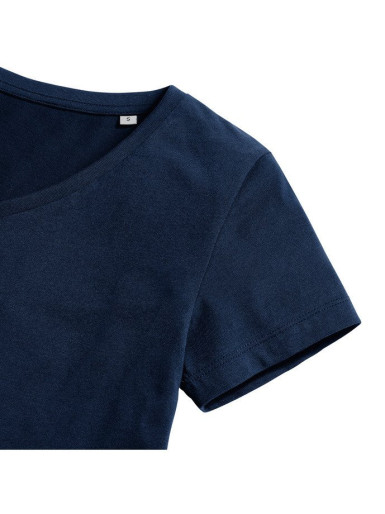 Russell,Ladies' Pure Organic V-Neck T