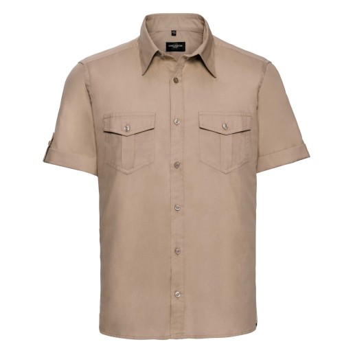 Men's Roll Slve Shirt SS