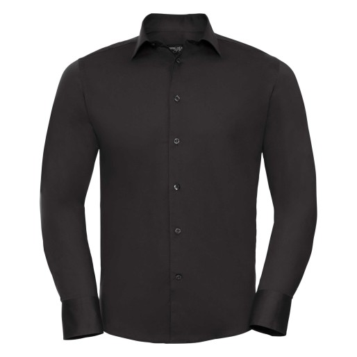 RUSSELL men's long-sleeved shirt FITTED
