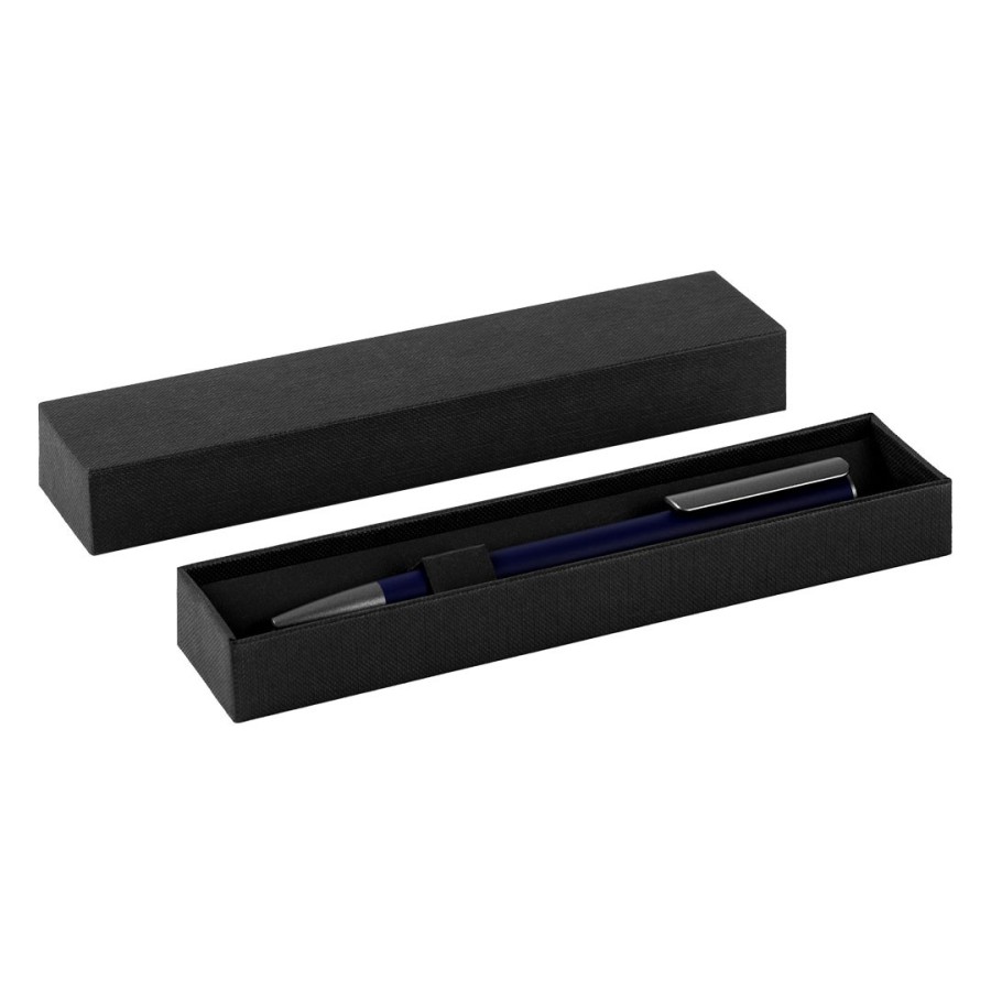 STELLA SET, metal ball pen in a gift box, blue