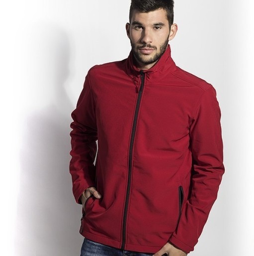 NERO, men's soft jacket, red