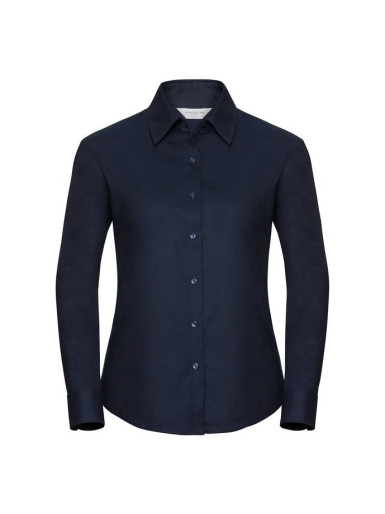 RUSSELL EASY CARE OXFORD Women's Long Sleeve Shirt
