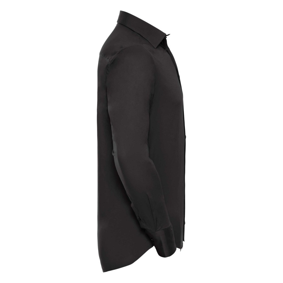 RUSSELL men's long-sleeved shirt FITTED