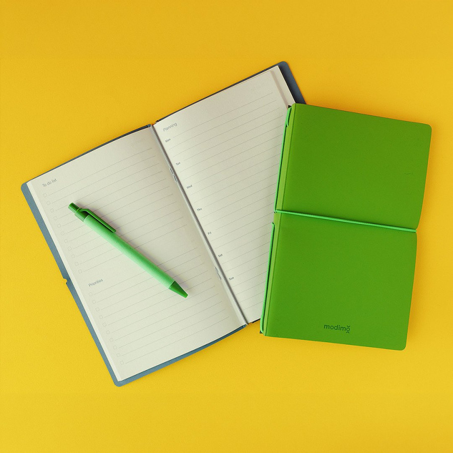 MODIMO, notes a5, svetlo zeleni