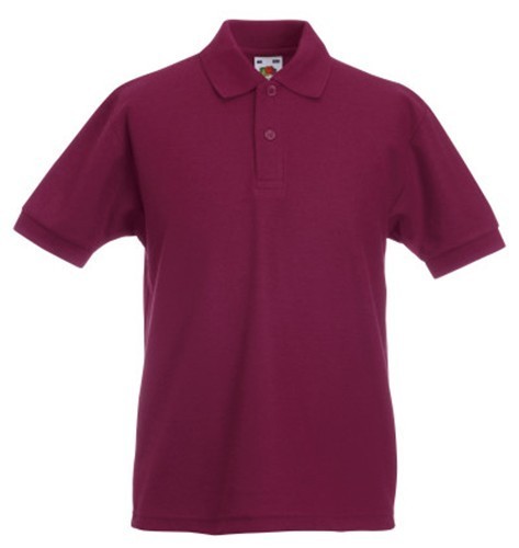 Fruit Of The Loom 65/35 Polo Kids, Kids Polo Shirt,