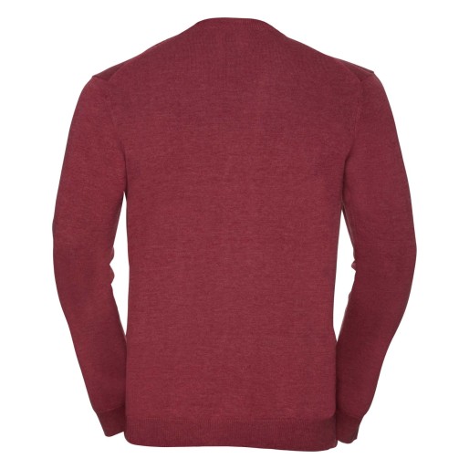 RUSSEL Men's Hooded V-neck Cardigan