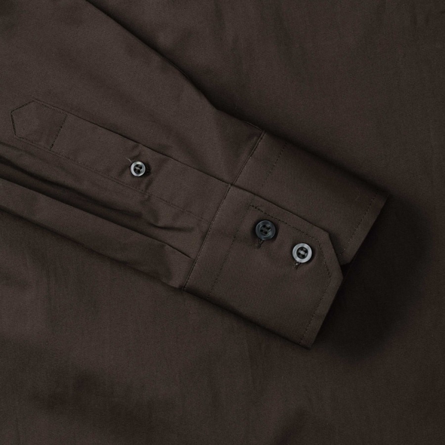 RUSSELL men's long-sleeved shirt FITTED