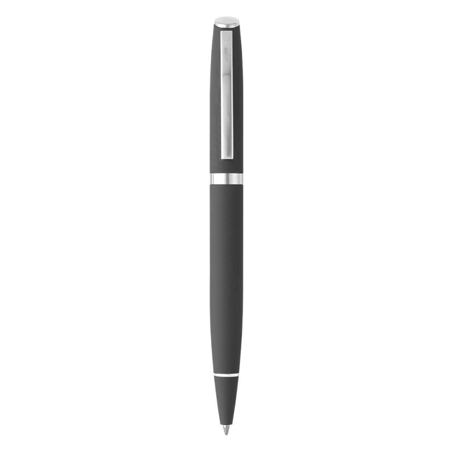 ASTRA PLUS, metal ball pen and roller pen set, gray