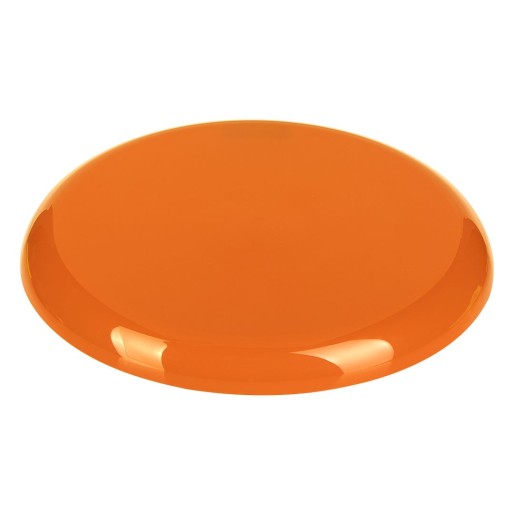 JOY, frisbee, orange
