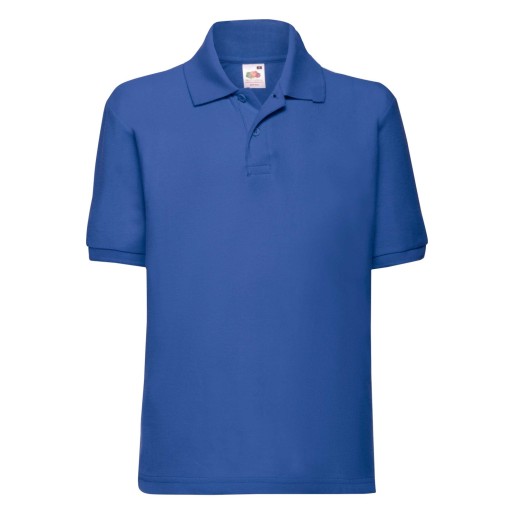 Fruit Of The Loom 65/35 Polo Kids, Kids Polo Shirt,