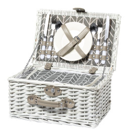 Midland wicker picninc basket