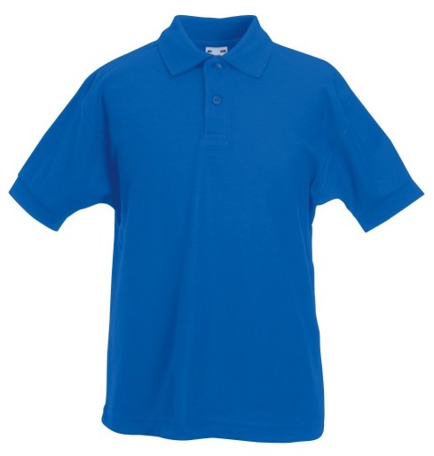 Fruit Of The Loom 65/35 Polo Kids, Kids Polo Shirt,