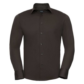 RUSSELL men's long-sleeved shirt FITTED