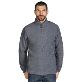 POLARIS, dukserica od brušenog flisa, pepeljasta