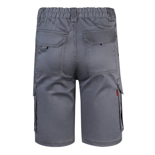 VL HEBE. Multi-pocket stretch Bermuda shorts (240g/m²), in cotton (46%), EME (38%) and polyester (16%)