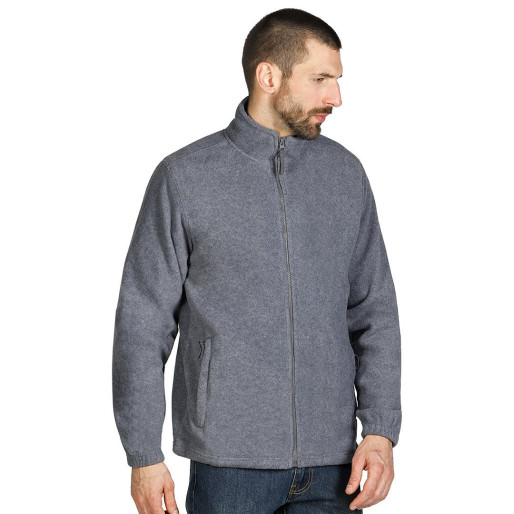 POLARIS, dukserica od brušenog flisa, pepeljasta