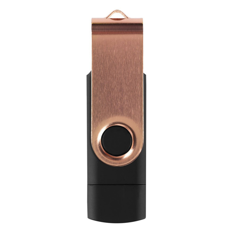 SMART C ROSE GOLD, usb flash memorija, crni, 16GB