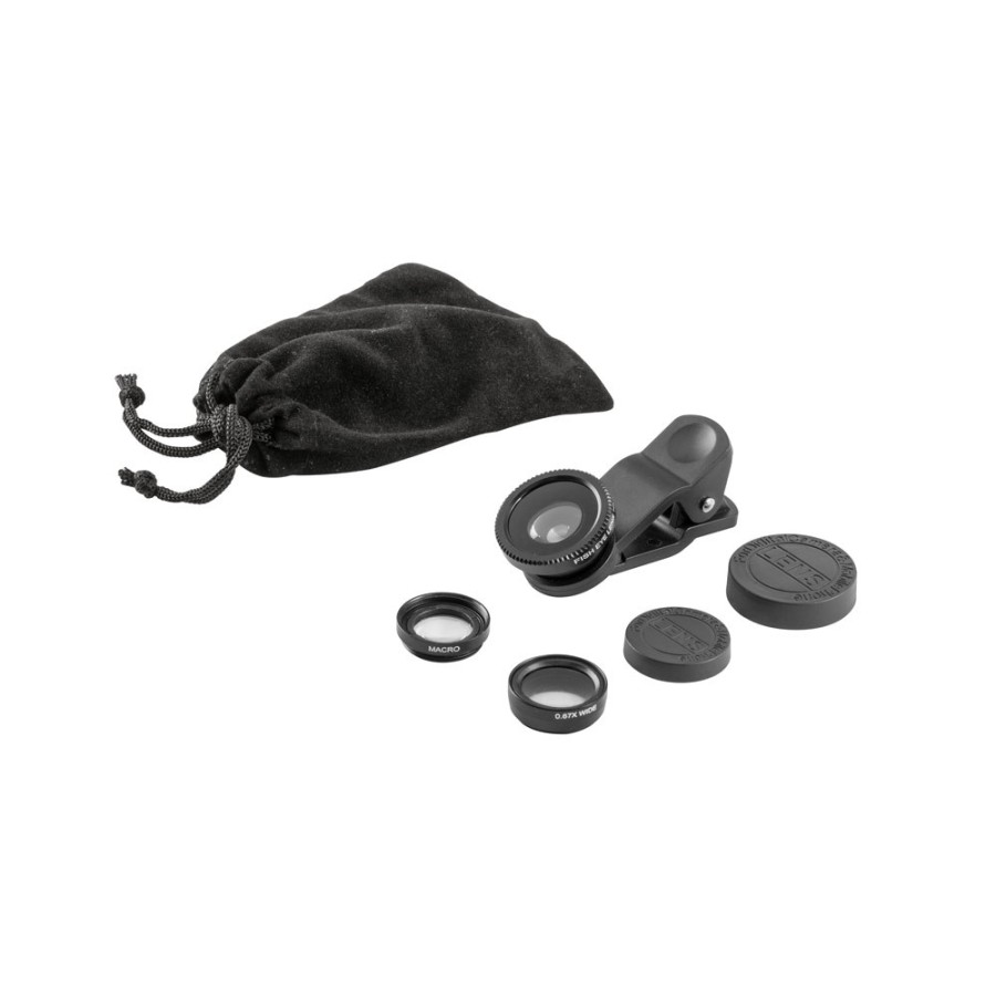 HILBERT. Set of universal mini lenses