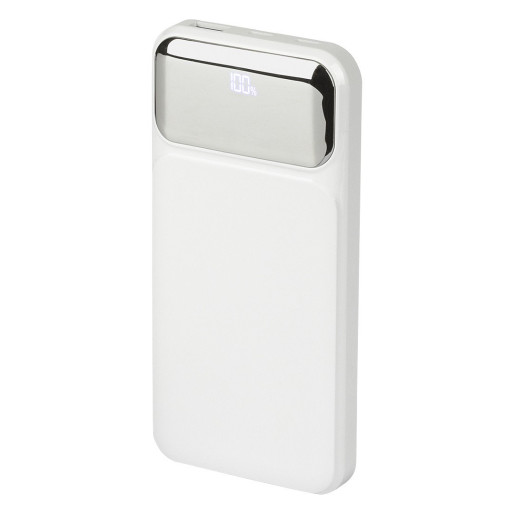 CONNECTOR, power bank, 10.000 mah, white