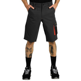 HAMMER STRETCH BERMUDA, workwear bermuda, dark gray