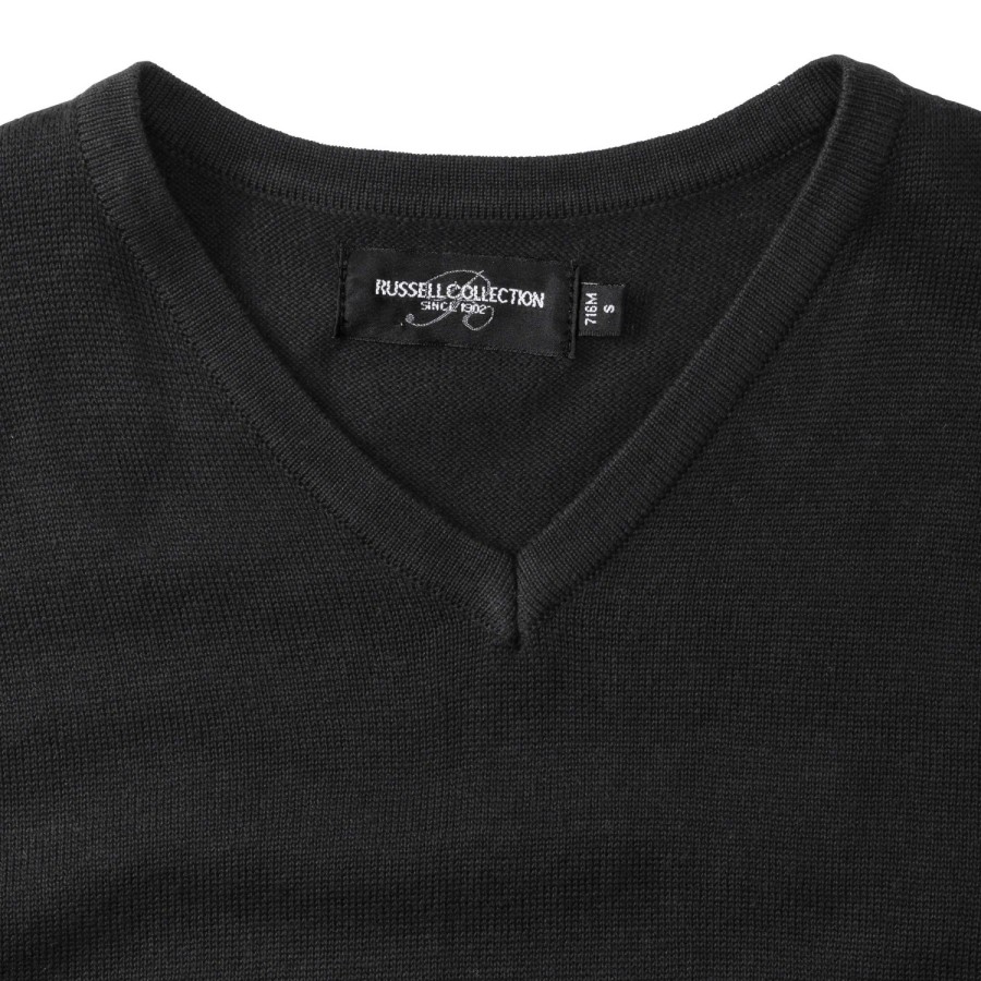 RUSSEL Men's Sleeveless Knit Sweater