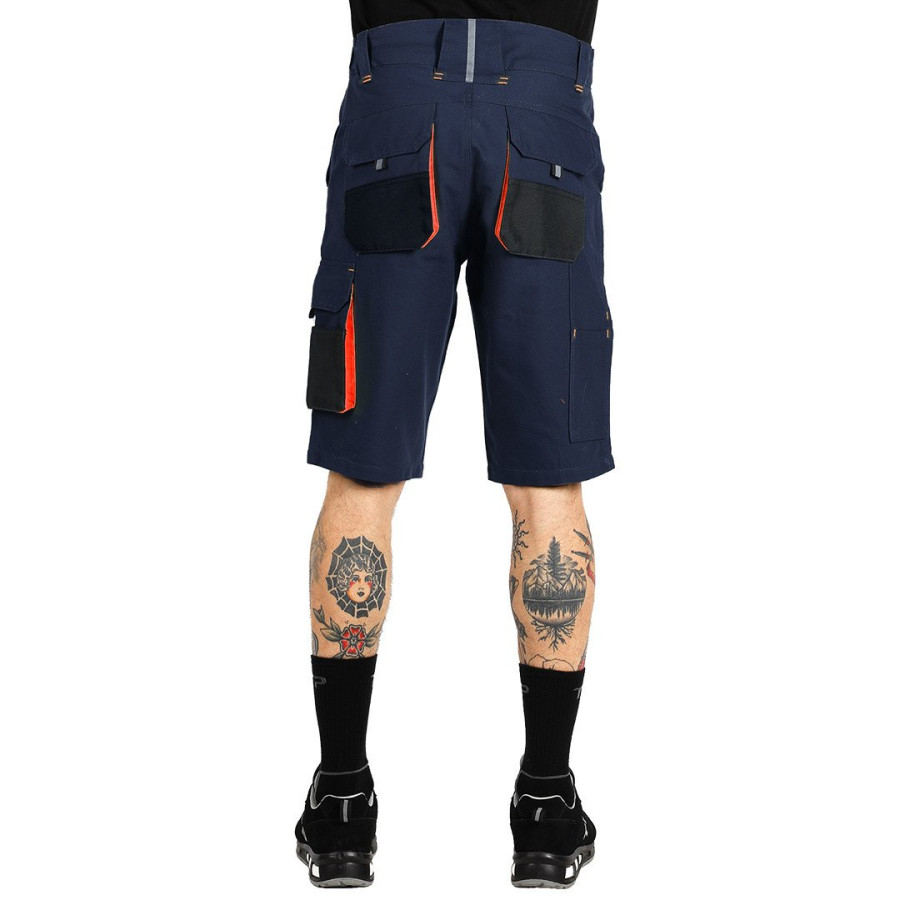 HAMMER STRETCH BERMUDA, workwear bermuda, blue