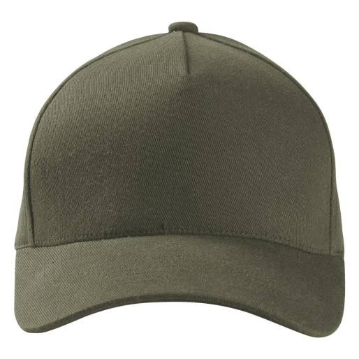 VOLLEY, cap, 5 panels, metal buckle closure, olive