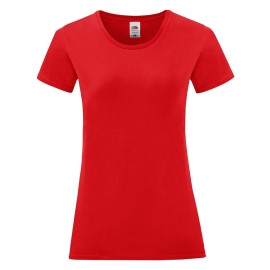 Fruit of the Loom, LADIES ICONIC 150T, cotton t-shirt