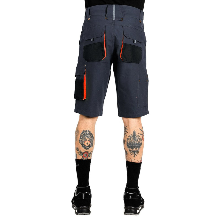 HAMMER STRETCH BERMUDA, workwear bermuda, blue