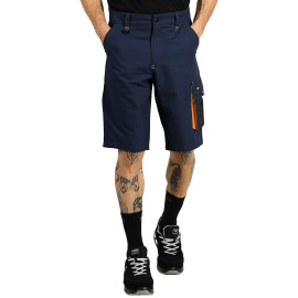 HAMMER STRETCH BERMUDA, workwear bermuda, blue