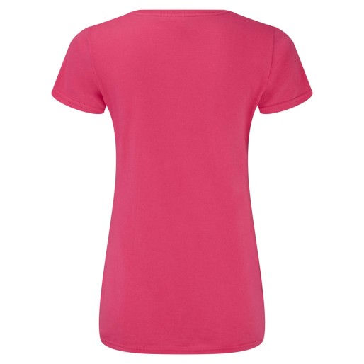 Fruit of the Loom, LADIES ICONIC 150 V-NECK, cotton t-shirt
