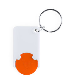 Zabax trolley coin keyring