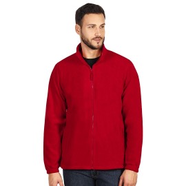 POLARIS, unisex polar fleece sweatshirt, red