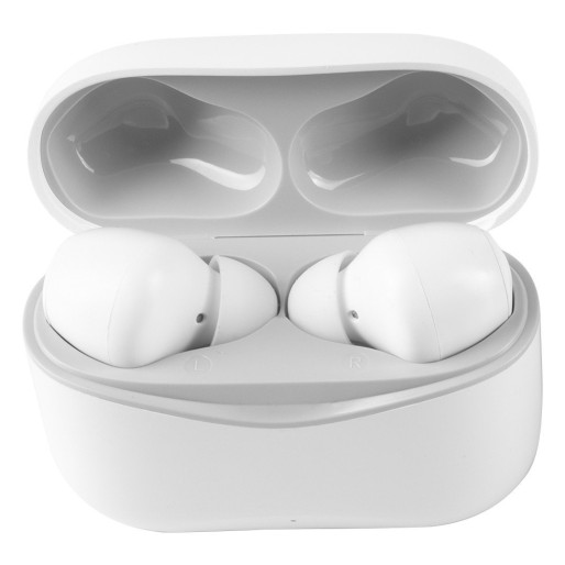 VOICE, wireless stereo earbuds, white