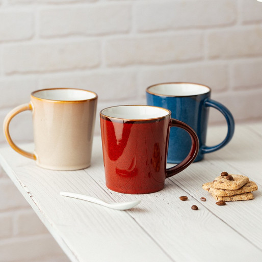 RITUAL, keramička šolja, 300 ml, crvena