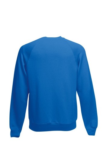 Fruit of the Loom, Classic Raglan Sweat, klasični muški duks,royal plava , L