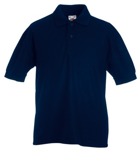 Fruit Of The Loom 65/35 Polo Kids, Kids Polo Shirt,