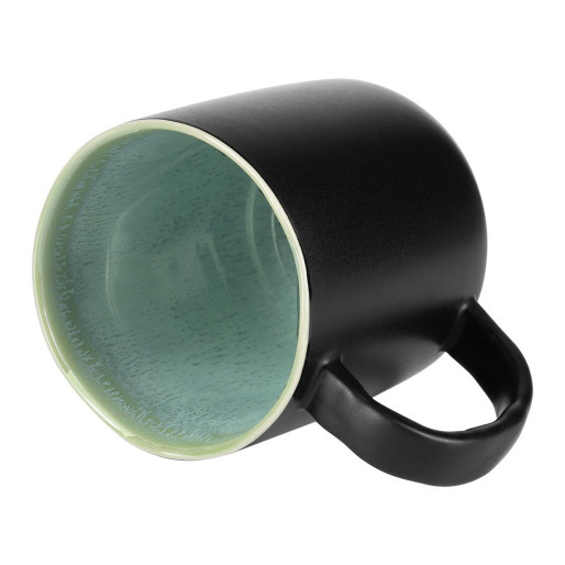 BOHO, stoneware mug, 450 ml, green