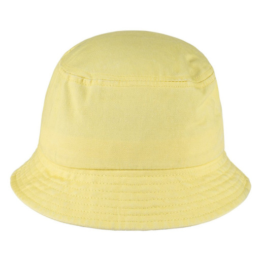 BAKI, bucket hat, washed, 100% cotton light yellow