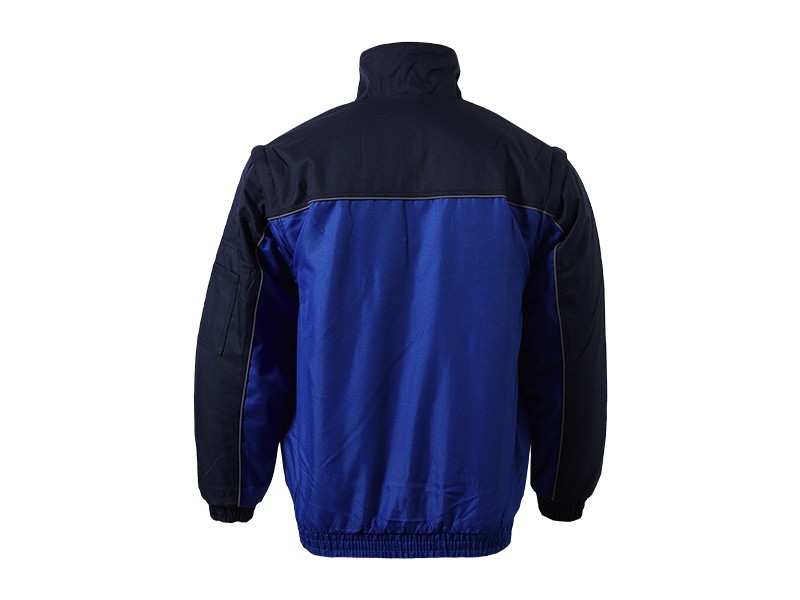 SHIFT, workwear jacket with zip-off sleeves blue