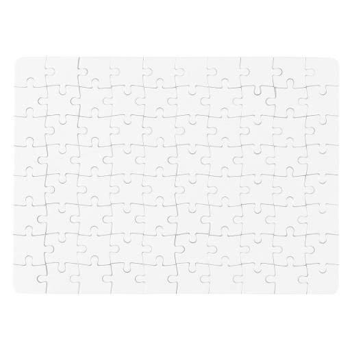 PUZZLE A5-80, slagalica za sublimaciju, 80 delova, bela