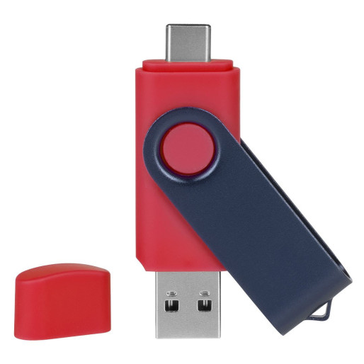 SMART C NAVY BLUE, usb flash memory, red, 32GB