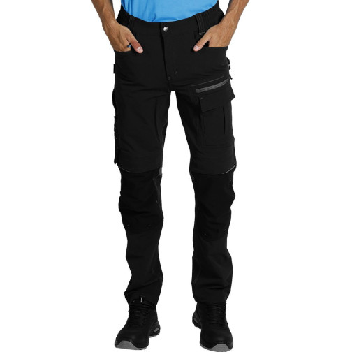 PANTHER PANTS W, elastične radne pantalone, crna