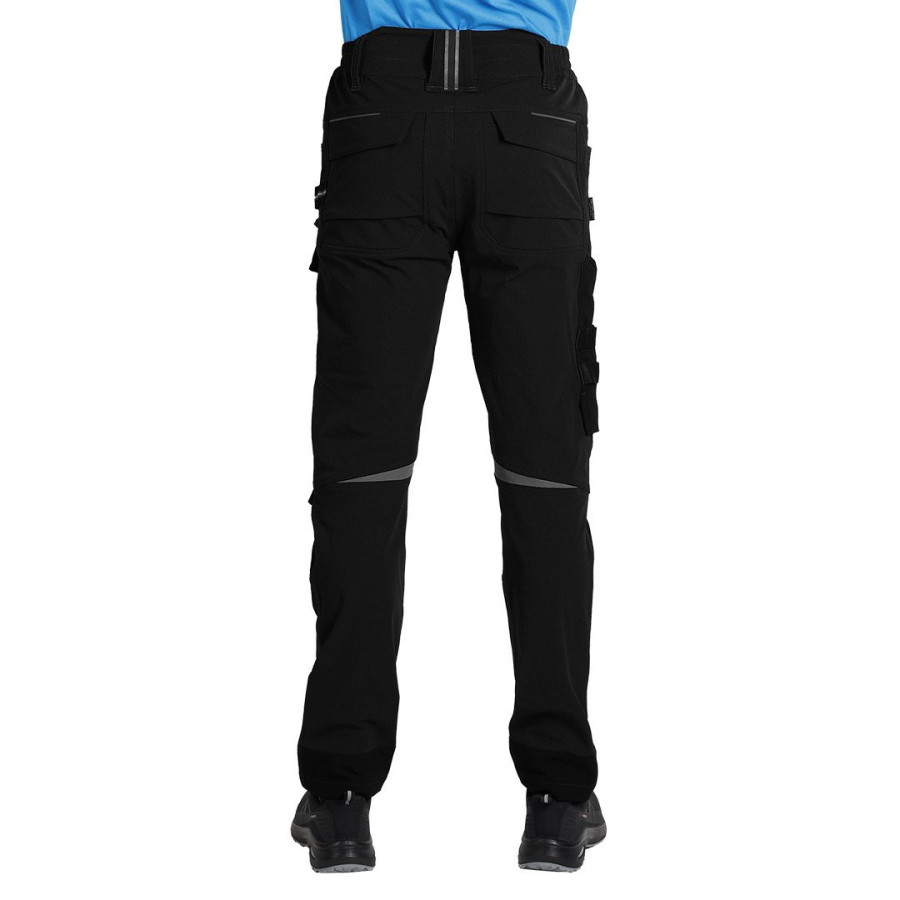 PANTHER PANTS W, elastične radne pantalone, crna