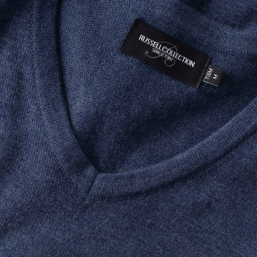 RUSSELL muški štrikani džemper bez rukava