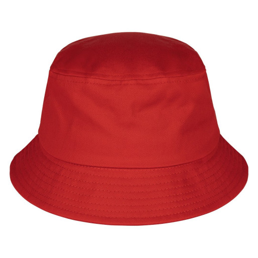 BAKI BASIC, bucket hat, 100% cotton red