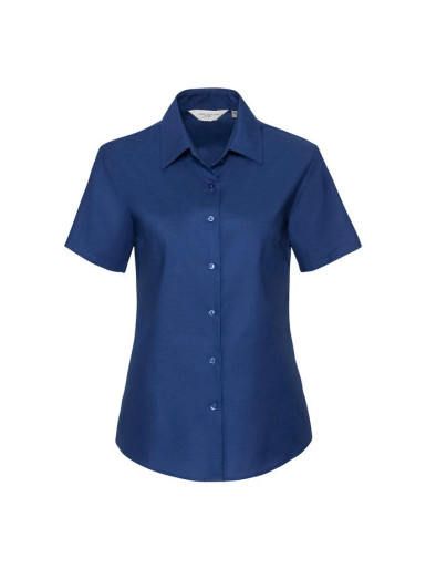 RUSSELL EASY CARE OXFORD Women's Short Sleeve Shirt