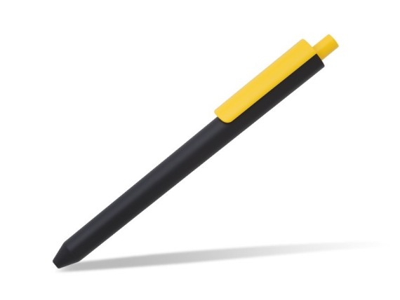 CHALK BLACK, Ball point pen, yellow